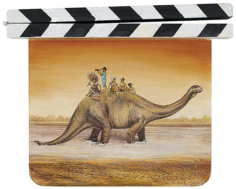 Brontosaurus (film: Na kometě)