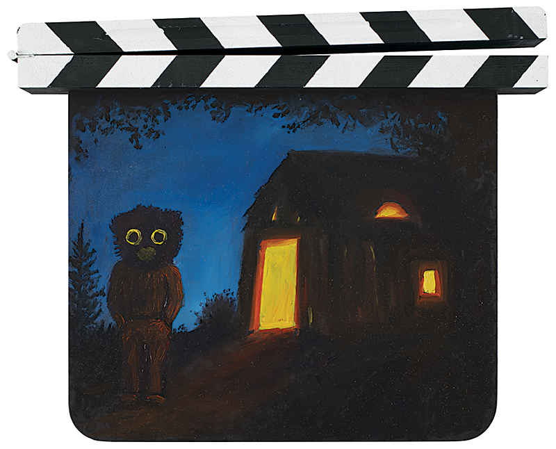 Strašidelný medvěd