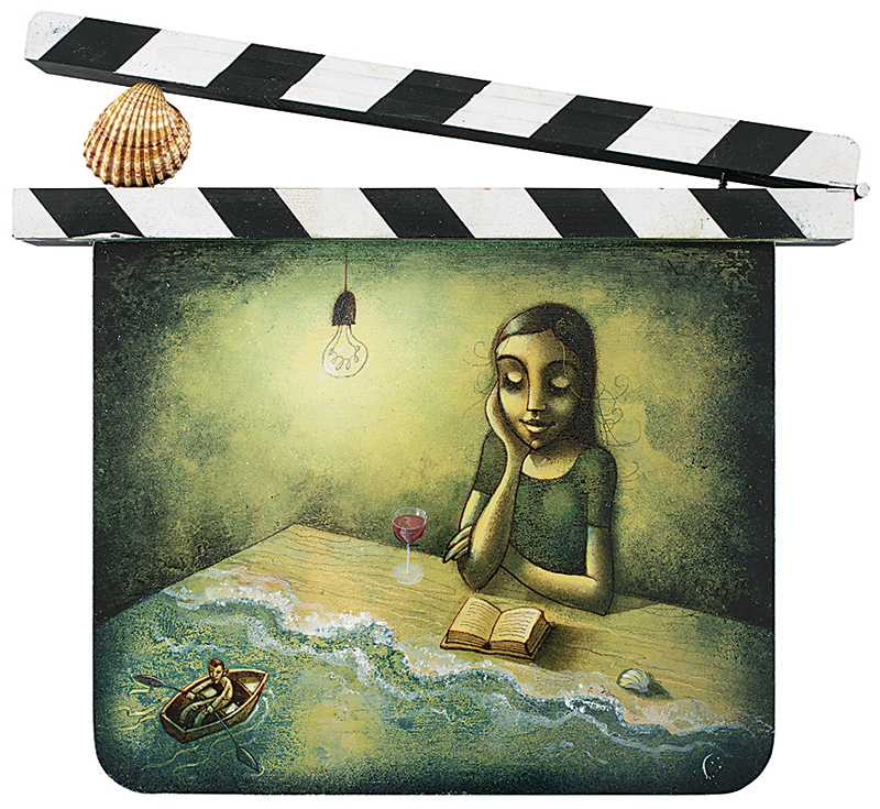 Na straně 112 pochopila, kdo jí knížku poslal